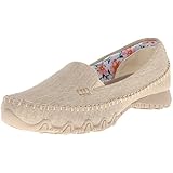 Skechers Women's Bikers Cross Walk Memory Foam Slip-On Moccasin