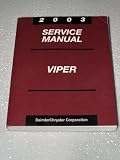 2003 Dodge Viper Service Manual