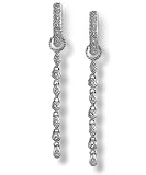Long Leaf Diamond Pave Charms