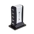 USB 2.0 HUB Powered 7-Port High Speed+free AC Adapter