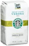 Starbucks Caffe Verona Coffee, Whole Bean, Decaf, 12-Ounce Bags (Pack of 3)