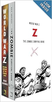 Max Brooks Boxed Set:World War Z, The Zombie Survival Guide by Max Brooks