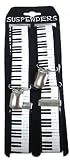 PIANO PRINT SUSPENDERS