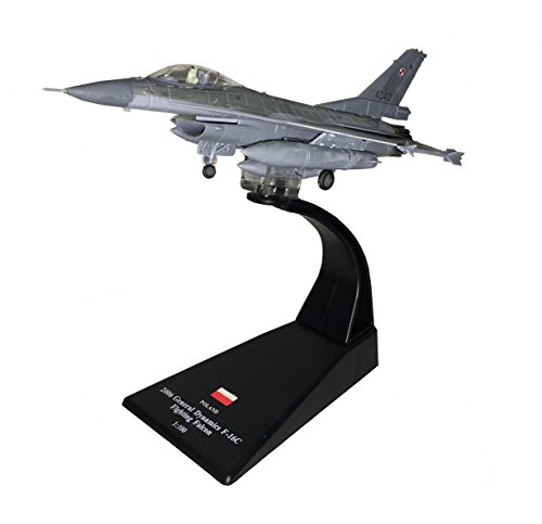 F-16 C 2006 Fighter Aircraft diecast 1:100 model (Amercom SL-2)