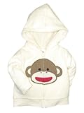Sock Monkey Zipper Hoodie by Baby Starters