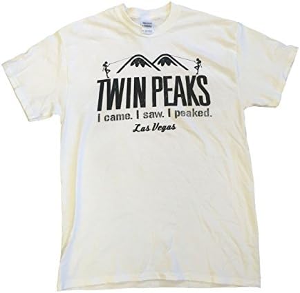 Twin Peaks Outfitters Men's Short Sleeve T-shirt Small White
