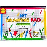 9 Inch x12 Inch My Drawing Pad - 40PK/White