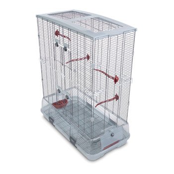 Hagen Vision Bird Cage for Canaries, Large – Tall, Color:Brown