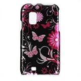 Premium Design Crystal Snap-on Case Cover for Samsung Fascinate - Pink Butt ....