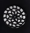 Black Hair Net Crocheted Hair Bun Cover- MINI