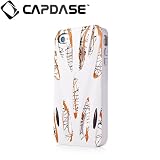 CAPDASE iPhone 4S / 4 Karapace Jacket Xtreme Thunder, White / Orange スカルプチュアル デザイン ハード ケース エクストリーム・サンダー（クリスタル・クリアー液晶保護シート, ドックコネクタ&イヤホンジャックキャップ つき） ホワイト / オレンジ KPIH4-3T27