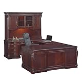 Balmoor Executive Left Bridge UDesk with Hutch