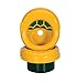 Vestil SWD-1 Plastic Fingertip Stretch Wrap Dispenser Yellow/Green
