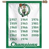Wincraft Boston Celtics Championship Banner Vertical Flag