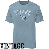  : Tennessee Titans Heather Light Blue First Rounder Vintage T-shirt