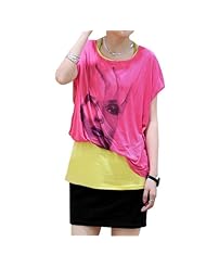 Polyester Short Sleeves Portrait Neck Scoop Neck  Dress