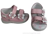 Falcotto 358 Pink Flower 1st Walker Sandal