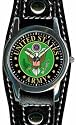 US Army Leather Strap Watch