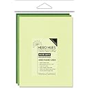 Hero Arts Rubber Stamps Hero Hues Mixed Folded Cards, Foliage