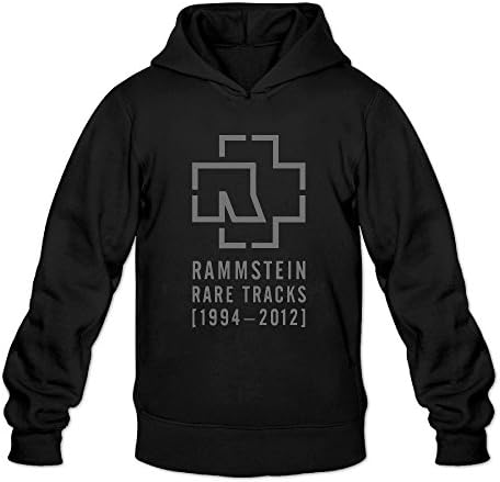 Mens Rammstein Rare Tracks Hooded Sweatshirt Pullover