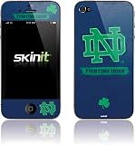 Skinit Notre Dame Distressed Logo Skin Vinyl Skin for Apple iPhone 4 / 4S
