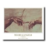 Michelangelo Creation Of Adam Home Decor Wall Picture 16x20 Art Print