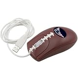 New England Patriots Brown Pro-Grip Optical Mouse