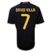 #7 David Villa Spain Away 10/11 Kid Soccer Jersey & Matching Short Set - For Youth Age: 10-12 Years Old