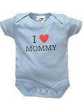 I Love Mommy Short Sleeve Onezie Bodysuit by Haute Stuff LA