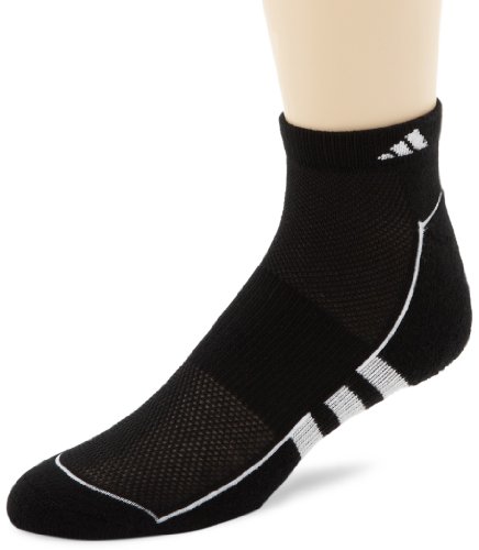 adidas Men's Climalite II 2-Pack Low Cut Sock, Shoe Size 6-12