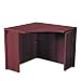 Office Products : 10500 Series Curved Corner Workstation, Mahogany (HON105810NN)