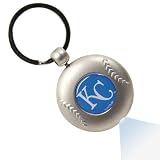 MLB Kansas City Royals Silver Baseball Flashlight Keychain