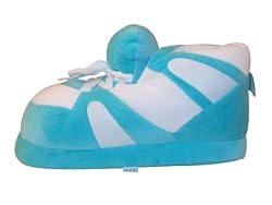 Happy Feet - Turquoise and White - Slippers