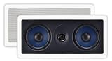 OSD Audio IW525 Custom Series In-Wall Center Channel LCR Speaker (Off-White, 1)
