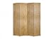 4 Panel Room Divider (Gold) (84"H x 84"W x 1.5"D)
