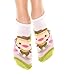Angelina Kissable [3D] Lips Low-Cut Socks, 6-Pairs Assorted Designs, 352