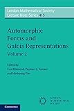 Automorphic forms and Galois representations