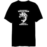 41eT1xnNcmL. SL160  Live Without Tennis Polo   I Dont Think So!!! Sport Herren T Shirt (Schwarz, Größe Medium)