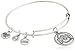 Alex and Ani Ohio State University Logo Expandable Rafaelian Silver Bangle Bracelet