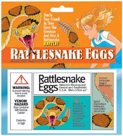 Childrens Toyshop  Toys : Rattlesnake Eggs