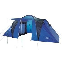 L.A. Trekking Grossraumzelt Leeds 4 Personen, mehrfarbig, (140 + 180 + 140) x 210 x 190 cm
