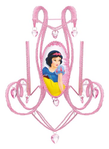 Imagen 4 de Disney DNYPRN0004UK - Lámpara de techo, color rosa, diseño de Cenicienta