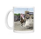 Horse race in the US, 1880s Photo Mugs