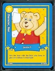Ganz WebKinz Trading Card #6 Quizzy - Mint Condition - Shipped in Protective Case!