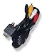 Playstation Psone Ps2 Av Rca & Svhs & Guncon Lead Cable