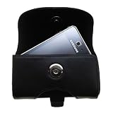 Horizontal Leather Case with Belt Clip/Loop for the Samsung SGH-F480
