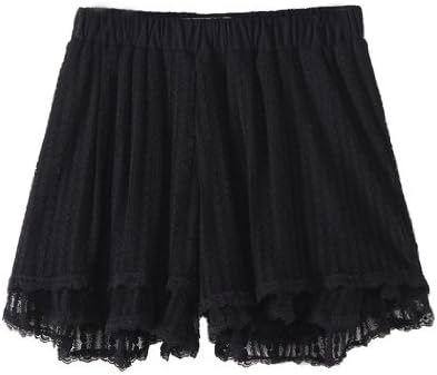 Women's Lace Short Pants Plus Size