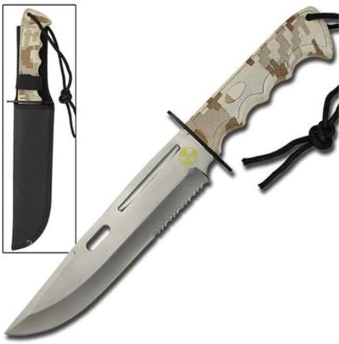 WASTELAND COMBAT DAGGER-KNIFE w/ SHEATH