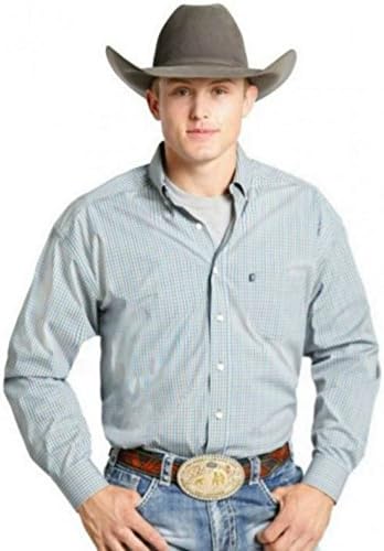 Panhandle Tuf Cooper Men's L/S Western Shirt (L)