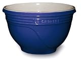 Le Creuset Stoneware Medium Mixing Bowl, Cobalt Blue